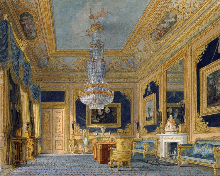Charles Wild The Blue Velvet Room (mk25) France oil painting art